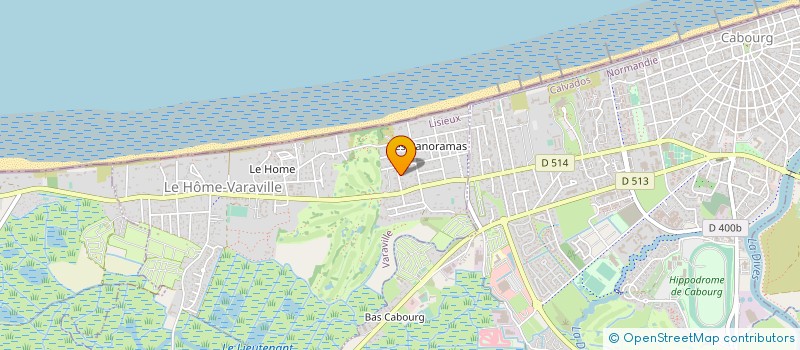 localisation de l'entreprise SCI CABOURG SXM à VARAVILLE
