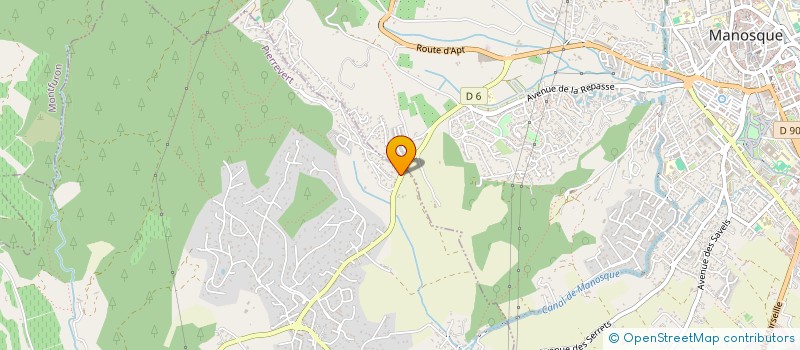 localisation de l'entreprise SCI CABP  PIERREVERT