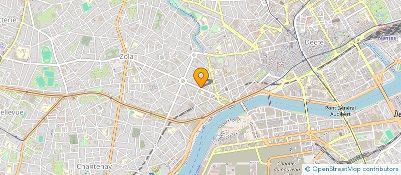 localisation de l'entreprise SCI CABRIAN à NANTES