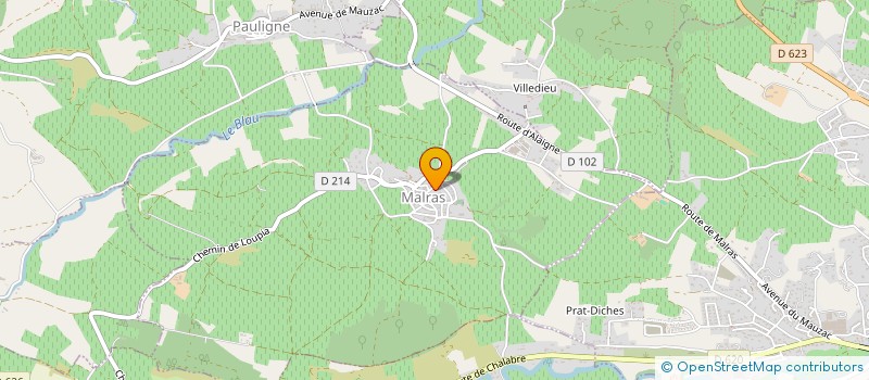 localisation de l'entreprise SCI CABRIE PONT  MAGRIE