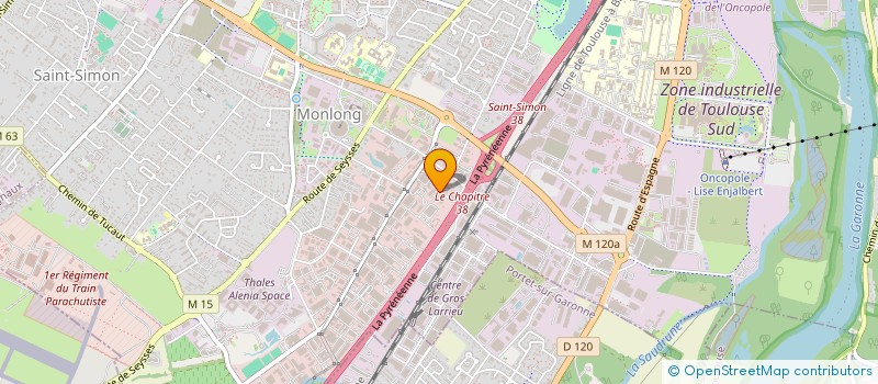 localisation de l'entreprise SCI CABRIFEUILLET à TOULOUSE