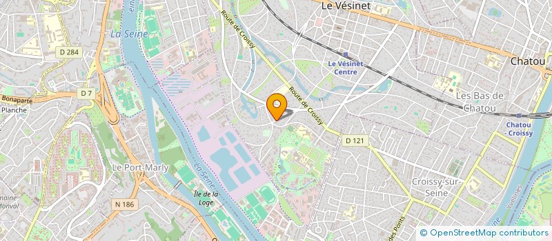 localisation de l'entreprise SCI CABRIOLES  LE VESINET