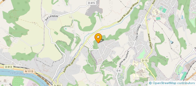 localisation de l'entreprise SCI CABRIOLET à FOULAYRONNES