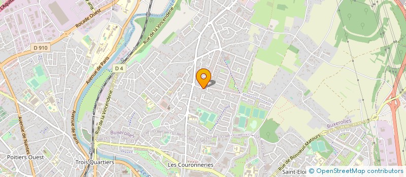 localisation de l'entreprise SCI CABSD  BUXEROLLES