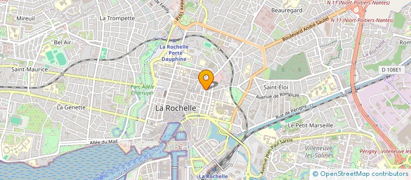localisation de l'entreprise SCI CAC à LA ROCHELLE
