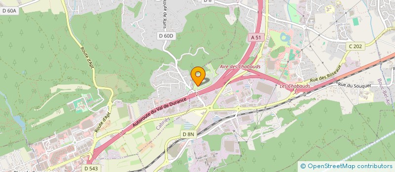 localisation de l'entreprise SCI CACAHUETE à BOUC-BEL-AIR