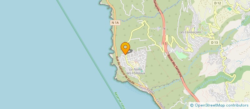 localisation de l'entreprise SCI CACAO  SAINT-LEU