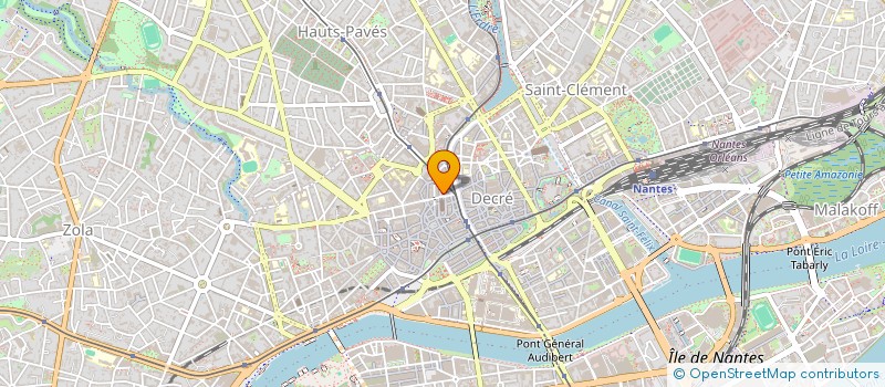 localisation de l'entreprise SCI CACAULT à NANTES