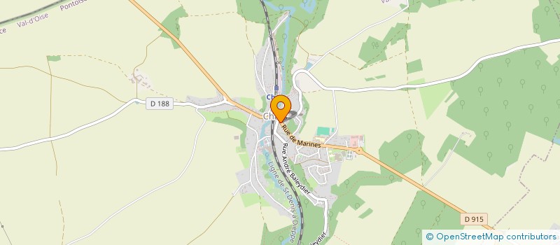 localisation de l'entreprise SCI CACCOLI  CHARS