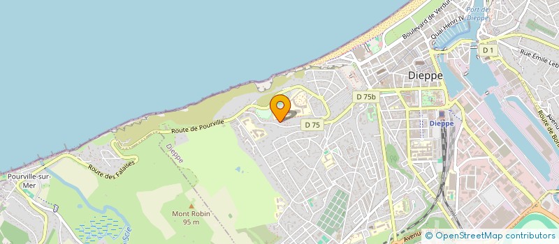 localisation de l'entreprise SCI CACEPA  DIEPPE