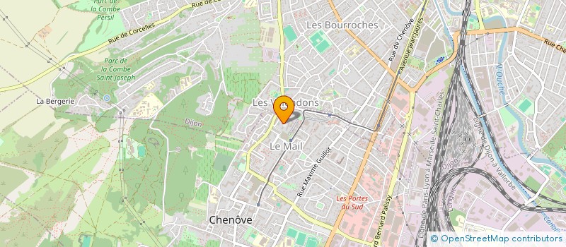 localisation de l'entreprise SCI CACHABEN à CHENOVE