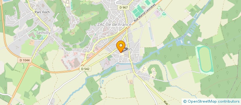 localisation de l'entreprise SCI CACHARLINE à LAON