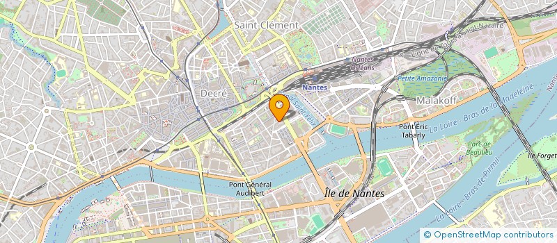 localisation de l'entreprise SCI CACHEMIRE à NANTES
