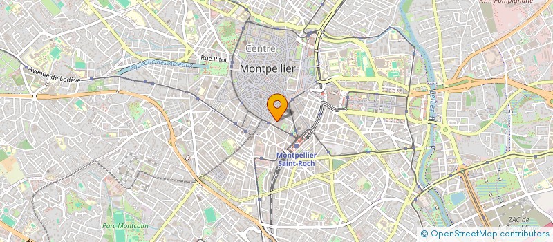 localisation de l'entreprise SCI CACHIS à MONTPELLIER