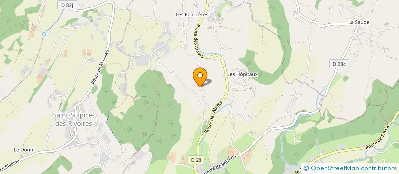 localisation de l'entreprise SCI CACHON  SAINT-GEOIRE-EN-VALDAINE