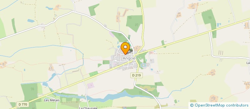 localisation de l'entreprise SCI CACLEANJU  VALLONS-DE-L'ERDRE