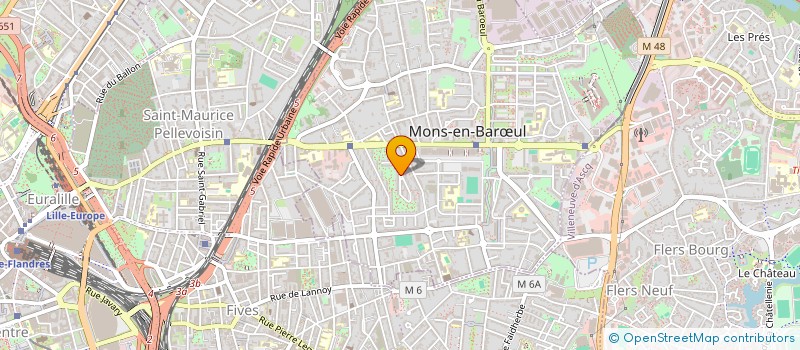 localisation de l'entreprise SCI CACMA  MONS-EN-BARUL