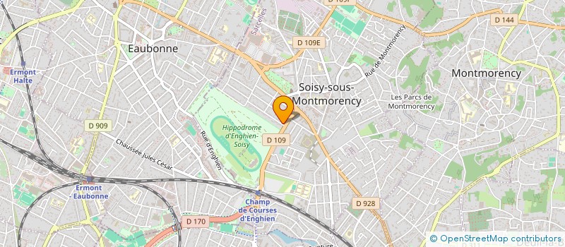 localisation de l'entreprise SCI CACO  SOISY-SOUS-MONTMORENCY