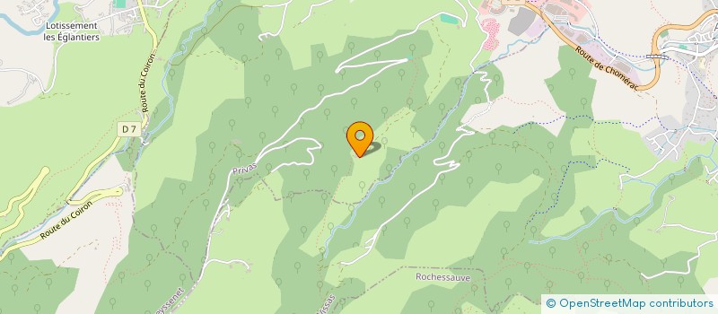 localisation de l'entreprise SCI CACS  PRIVAS