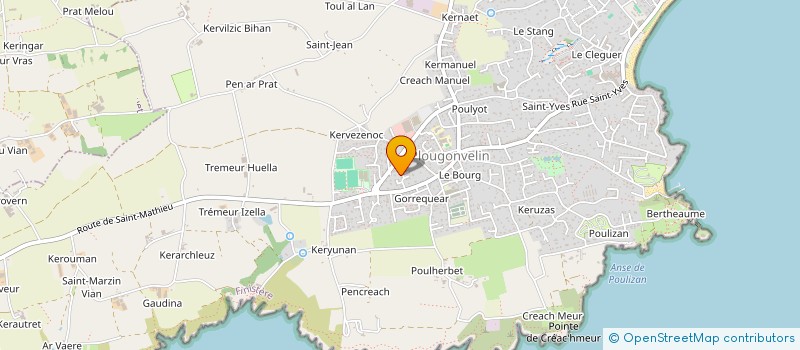 localisation de l'entreprise SCI CACTUS  PLOUGONVELIN