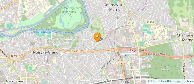 localisation de l'entreprise SCI CACTUS IMMO  NOISY-LE-GRAND