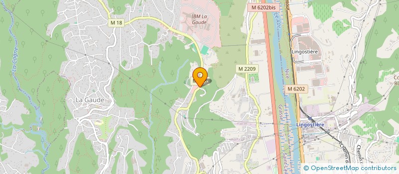 localisation de l'entreprise SCI CACYDAT  SAINT-MARTIN-DU-VAR