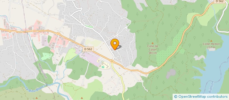 localisation de l'entreprise SCI CAD INVESTISSEMENT  MONTAUROUX