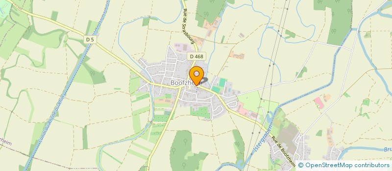 localisation de l'entreprise SCI CADA88  FRIESENHEIM