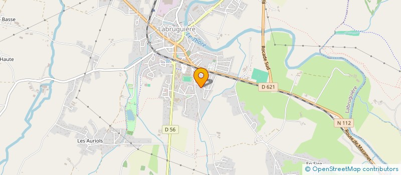 localisation de l'entreprise SCI CADADUR  LABRUGUIERE