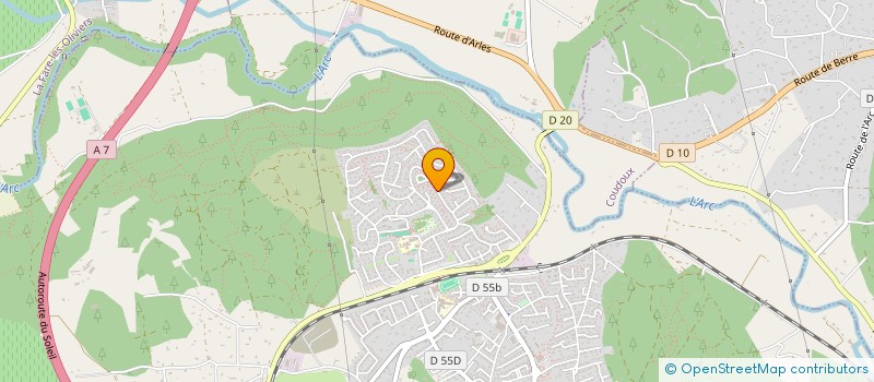 localisation de l'entreprise SCI CADBA  LANCON-PROVENCE