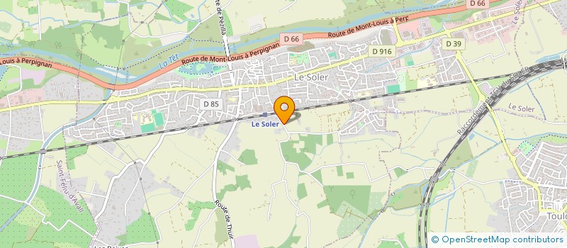 localisation de l'entreprise SCI CADE  LE SOLER