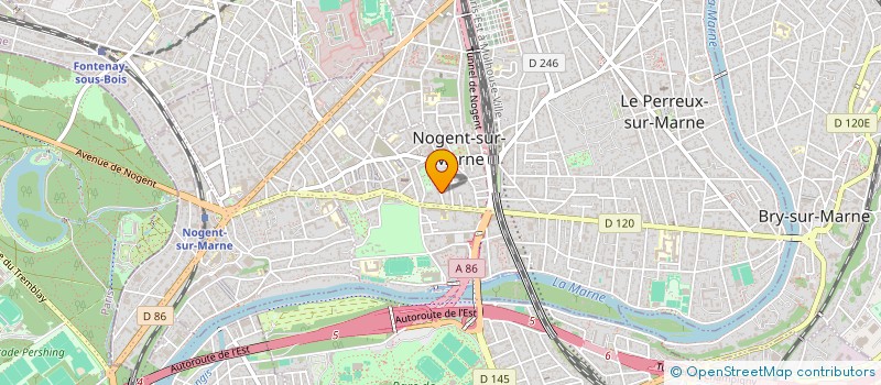 localisation de l'entreprise SCI CADELPE à NOGENT-SUR-MARNE