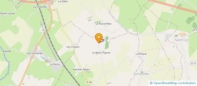 localisation de l'entreprise SCI CADELSI  FLOTTEMANVILLE