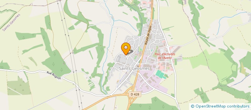 localisation de l'entreprise SCI CADENA à SAINTS-GEOSMES