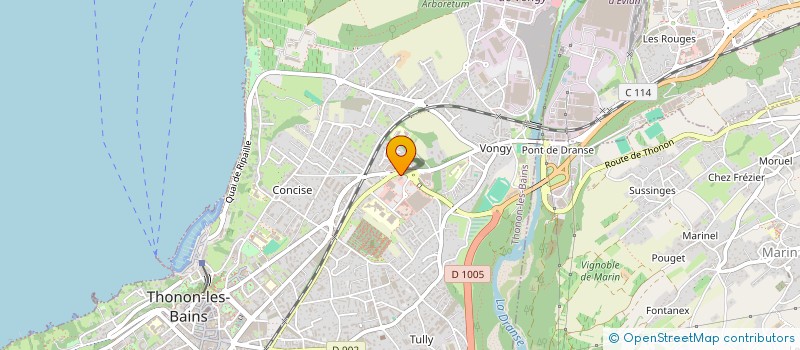 localisation de l'entreprise SCI CADET  MARIN