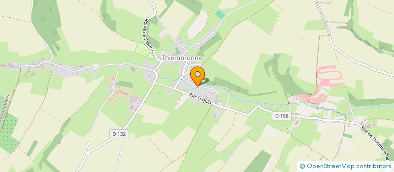 localisation de l'entreprise SCI CADET  THIEMBRONNE