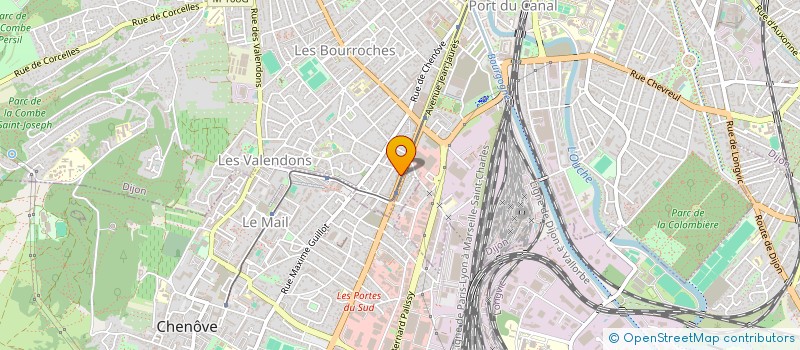 localisation de l'entreprise SCI CADEXIMMO à DIJON