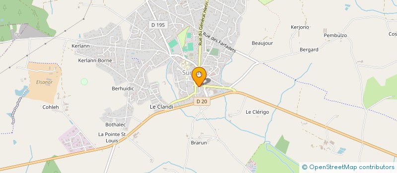 localisation de l'entreprise SCI CADI 14  SURZUR