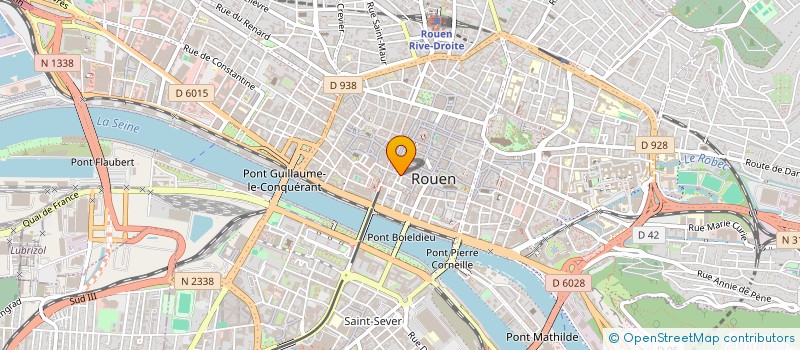 localisation de l'entreprise SCI CADI à ROUEN