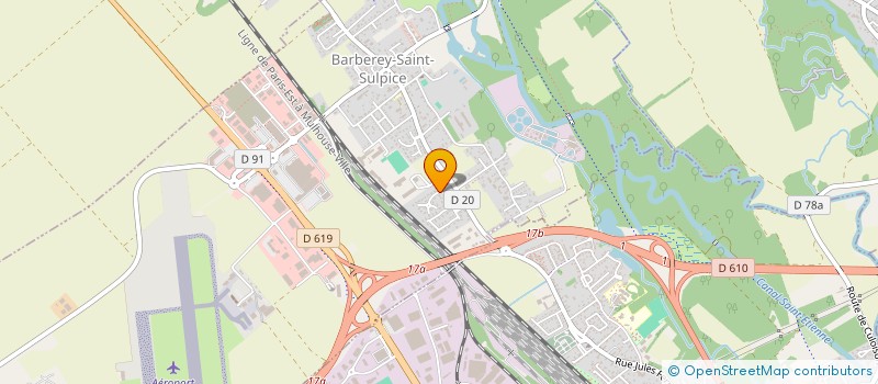 localisation de l'entreprise SCI CADI  BARBEREY-SAINT-SULPICE