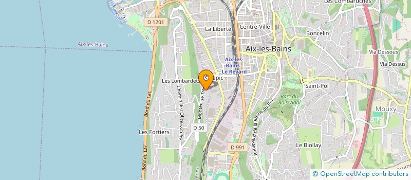 localisation de l'entreprise SCI CADI  TRESSERVE