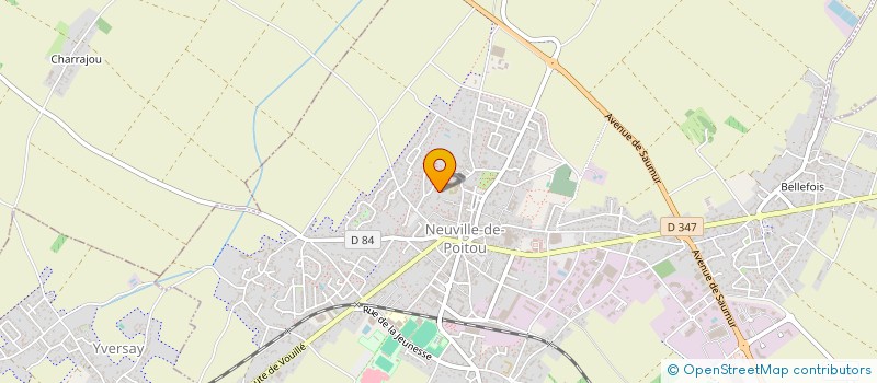 localisation de l'entreprise SCI CADIANE  NEUVILLE-DE-POITOU