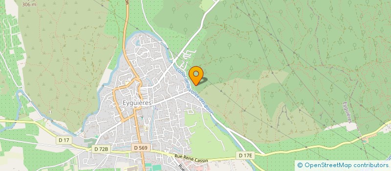 localisation de l'entreprise SCI CADIERE D'OSSAU  EYGUIERES