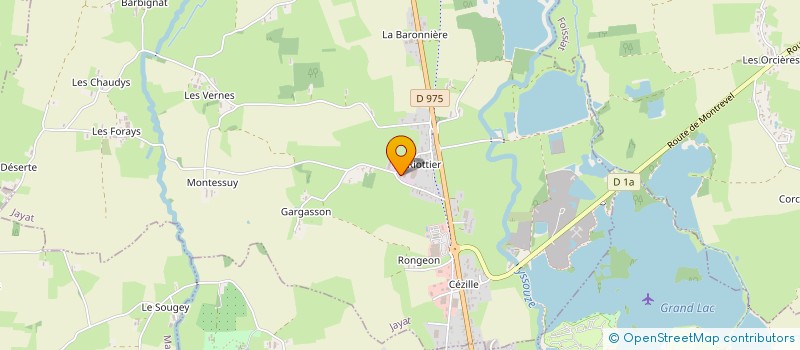 localisation de l'entreprise SCI CADIGNAN  JAYAT