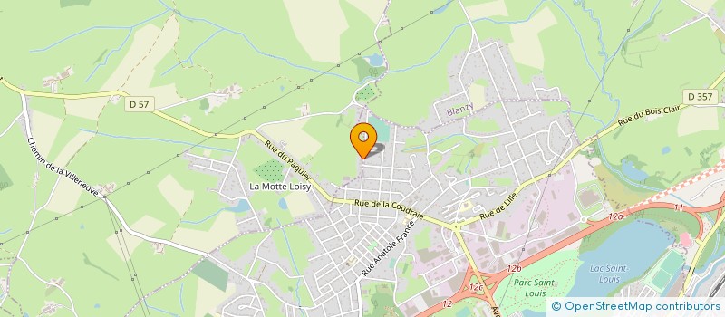 localisation de l'entreprise SCI CADIX  GOURDON