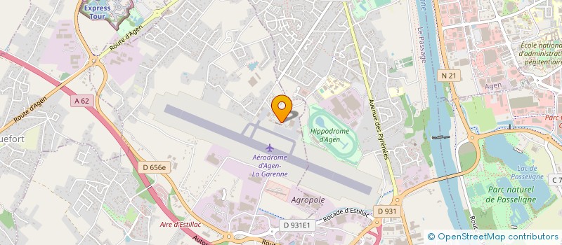 localisation de l'entreprise SCI CADIX INVESTISSEMENT  ESTILLAC