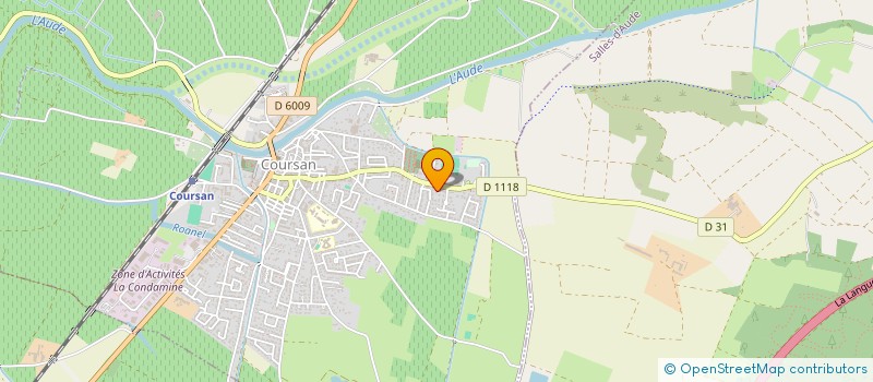 localisation de l'entreprise SCI CADO  COURSAN