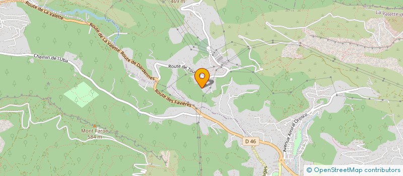localisation de l'entreprise SCI CADO à LA VALETTE-DU-VAR