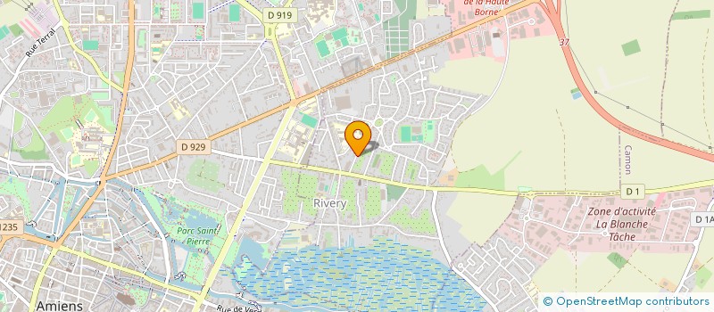 localisation de l'entreprise SCI CADO  RIVERY