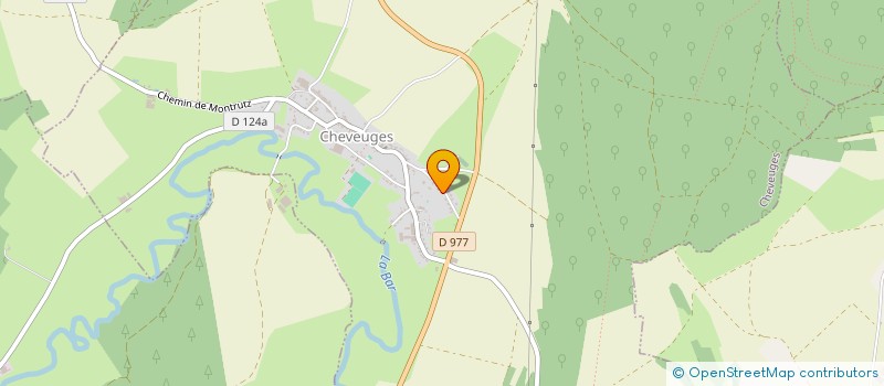 localisation de l'entreprise SCI CADO.SEM  CHEMERY-CHEHERY